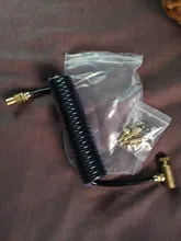 New Airsoft Adapter Set for Green Gas Canisters with Coil Hose