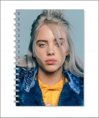 Billie Eilish Sexy Spiral Notebook, 43% OFF