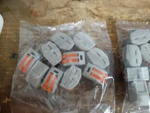 Cable-Connectors Splicing Push-In-Terminal-Block Fast-Wire Universal Mini SPL-2/3 Compact