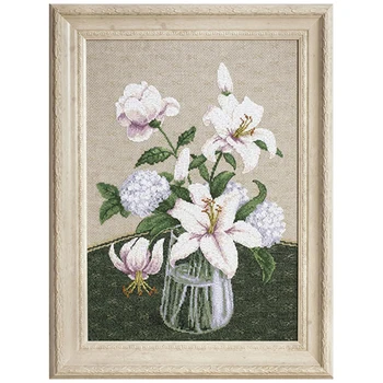 

M-280 set for embroidery charivna m'mystery white color' 28*40 cm