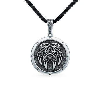 

Silver Pendant-charm "printing Veles" sunlight sample 925