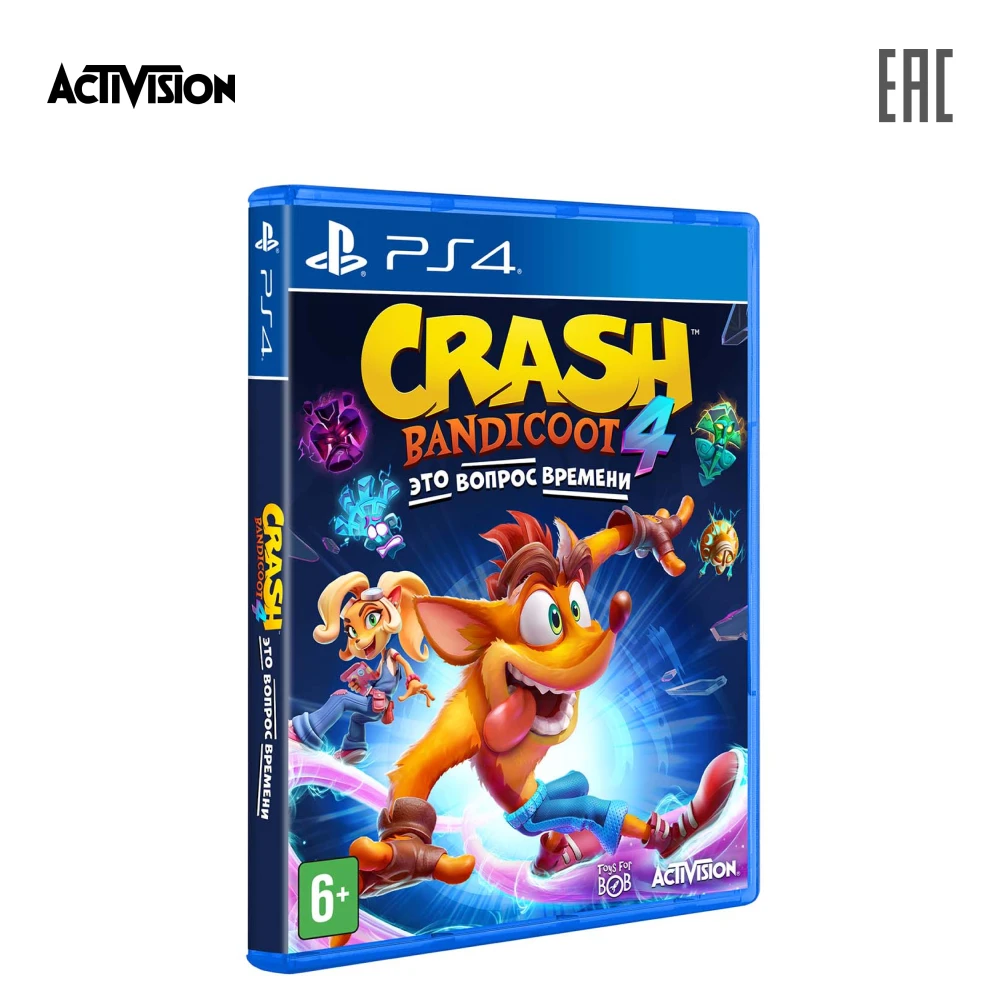 Игра для PlayStation 4 Crash Bandicoot 4: Это Вопрос Времени [PS4 русские субтитры] |