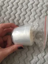 Película transparente de plástico transparente para maquillaje permanente, accesorios de tatuaje de cejas, 1 Uds.