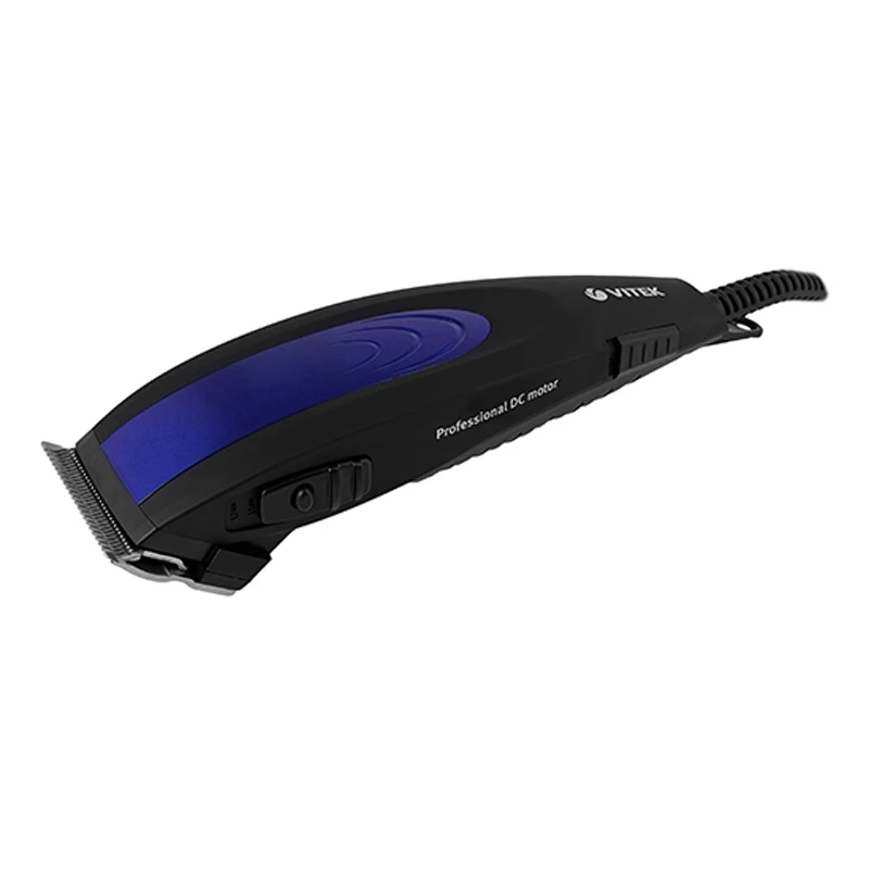 Набор для стрижки VITEK VT-2576(BK)(Длина стрижки 0,9-12 мм, 4 насадки, нескользящая рукоять