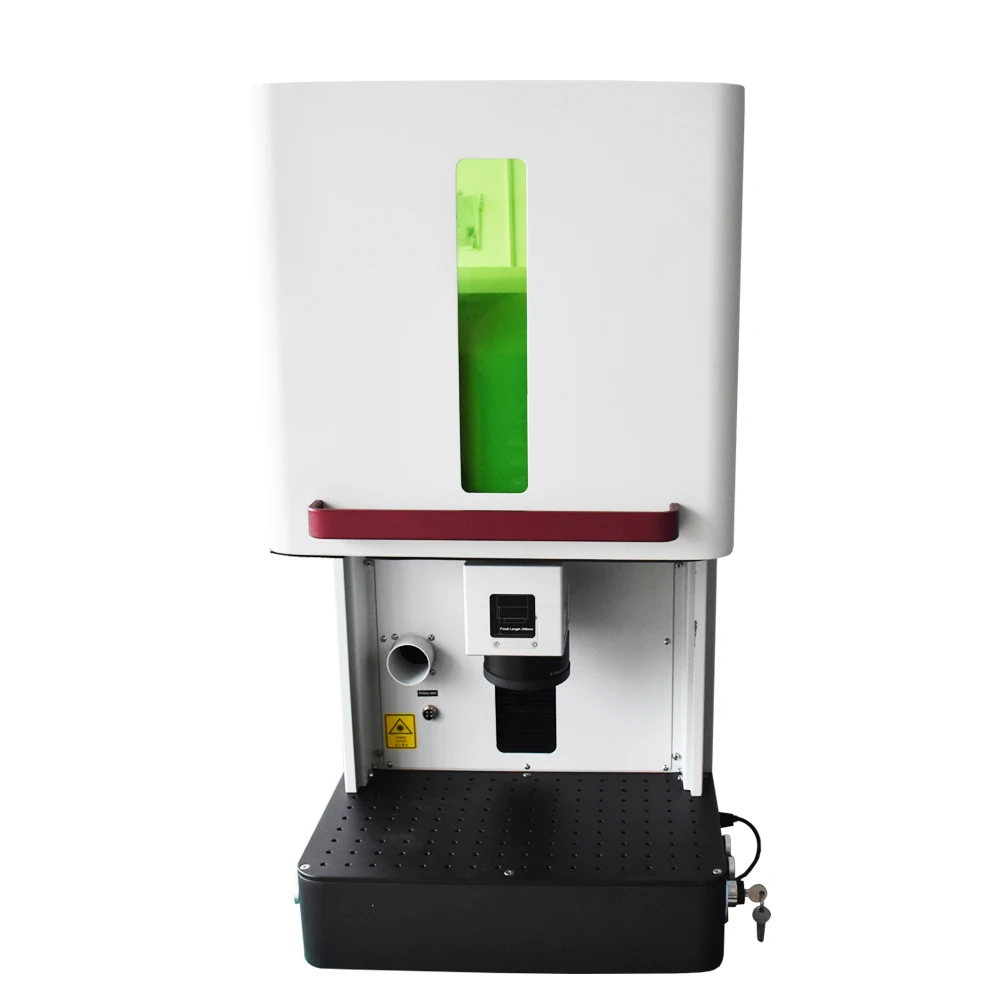 Минимальная металлическая лазерная гравировальная машина 20 Вт волоконная лазерная маркировочная машина для маркировочной машины из нержа...