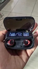 Auriculares inalámbricos Tws con Bluetooth 5,1, auriculares Hifi con pantalla LED y micrófono, cancelación de ruido para jugadores, oído cabeza