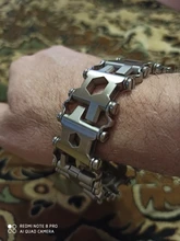 Herramienta multifunción 29 en 1 para pulsera de banda de rodadura, Kits de controladores para exteriores, multiherramienta para bicicleta portátil de viaje