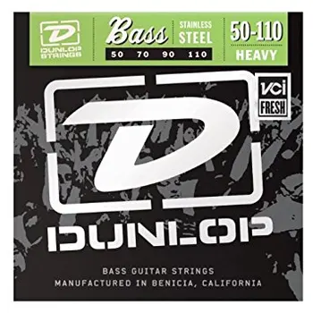 

Dbs50110 string kit for bass guitar, stainless steel, heavy, 50-110, Dunlop