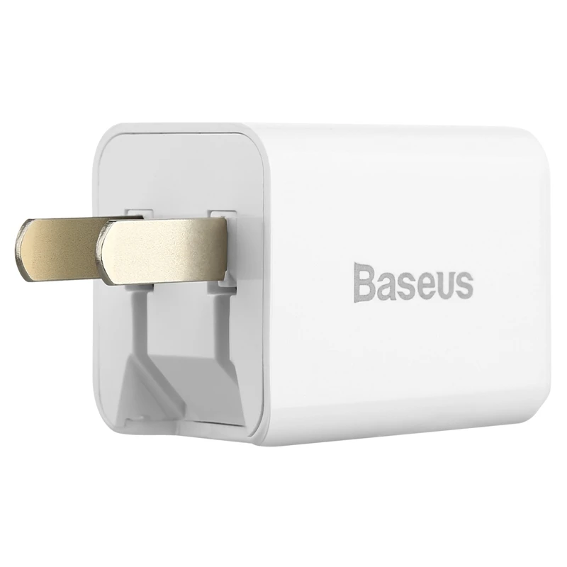 Сетевое зарядное устройство Baseus Traveler series Dual USB charger 2.4A CCALL-EZ02(Белый