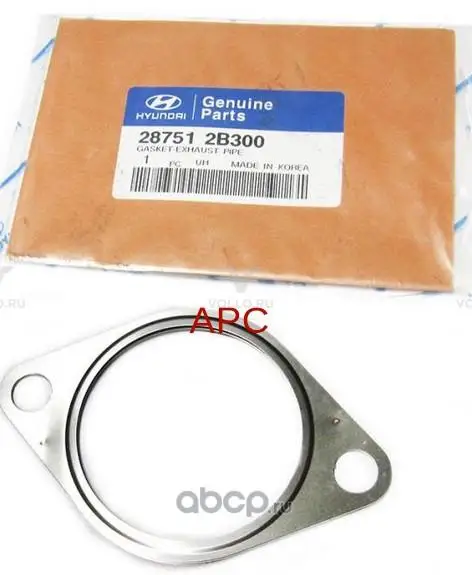 287512B300 KIA ПРОКЛАДКА ВЫХЛОПНОЙ ТРУБЫ/GASKET-EXHAUST