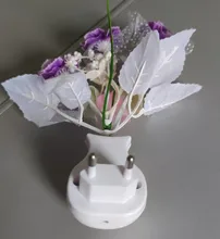 Lamp Mushroom Night-Lighting LED Romantic Lilac Home-Art-Decor Colorful Us/eu-Plug Lovely