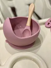 Juego de alimentación de colores para niños, Baberos de silicona de grado alimenticio, plato de bebé, tazón de succión sin silicona, vajilla para niños, babero impermeable, cuchara suelta BPA