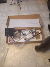 Shower-Mixer Faucet Wall-Mount Bath Rainfall Uythner Chrome/black Spout with Rotate-Tub