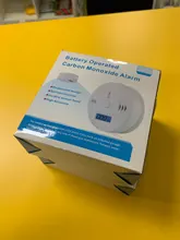 Envío Gratis! LCD CO Sensor trabajo solo construido en 85dB sirena de sonido independiente envenenamiento por monóxido de carbono Detector de alarma de advertencia