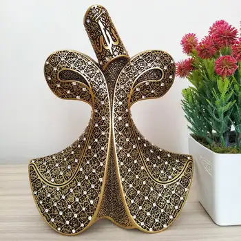 

Whirling Dervish VAV Design Islamic Gift In Gold Color