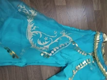 Girl Halloween Costume Dress-Up-Clothes Party-Supplies Arabian Jasmine Carnival Blue