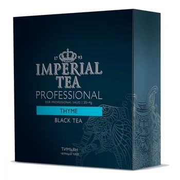 

Tea imperial tea professional "Thyme", black with chabretz, 20 sachets