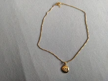 Collar de letra inicial para mujer y niña, gargantillas con 26 letras doradas, colgantes de cobre, joyería de CZ, cadena personal