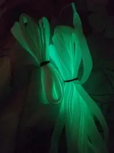 Shoe Laces Fluorescent Night-Color Athletic-Sport Glow-In-The-Dark YG-1 Canvas Flat 80/100/120/140cm