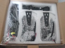 Lámpara brillante mejorada para motocicleta, luces auxiliares antiniebla para BMW R1200GS, F800GS, F700GS, F650, K1600, 40W, 6000K