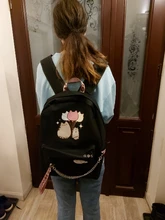 Mochilas de estudiante de dibujos animados para niñas, bolso escolar transpirable con cadena de gran capacidad de carga USB