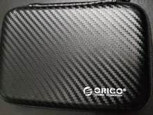 ORICO 2,5 duro carcasa de disco HDD Portátil Bolsa de protección para externo de 2,5 pulgadas disco duro/auricular/U disco caja de unidad del disco duro negro
