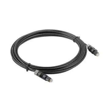 

Cord toslink digital audio optical lanberg ca-tosl-10cc-0010-bk-1m-Black