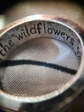 Anillos con diente de león para mujer, anillo de flor salvaje, Margarita pequeña encantador, anillos para chicas, joyería antiestrés