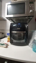 MIUI-freidora de aire eléctrica 5 en 1 para pollo, horno de MI-CYCLONE de 10L/12.7QT, deshidratador Rotisserie LED de gran capacidad，Freidora de aire