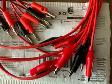 Lead-Connector Probe Measure-Tool Multimeter Crocodile-Clip Test-Cable Banana-Plug Alligator