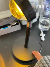 Atmosphere Led Night Light Rainbow Sunset Projector Lamp for Home Coffe shop Background