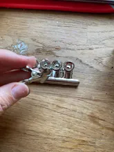 Pinzas curvadas de acero inoxidable Rusian C, 6/10 Uds., Clip de curvatura, herramienta francesa para extensiones de uñas, Clips para rizos