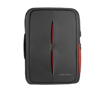 

Mars Gaming MB2, 17,3 inch Gaming briefcase backpack, waterproof, TSA padlock, USB external port, black and Red