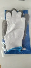 Guantes anticortes resistentes, de seguridad, alambre de acero inoxidable, malla metálica, de carnicero