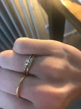 IPARAM-Conjunto de 4 anillos de circonita de cristal para mujer, juego de anillos de oro 2020, set de anillos de compromiso bohemios vintage para mujer, joyería para fiesta