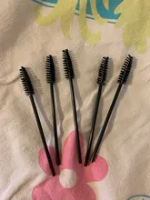 MEISHENJIE-brochas de maquillaje desechables para pestañas, varitas de rímel con mango de diamante, herramientas de extensión de pestañas, 5-50 Uds.