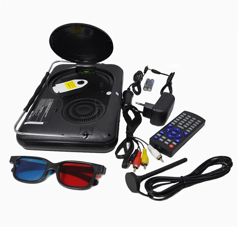Портативный телевизор с DVD плеером Eplutus LS919T 10.2 DVB T2