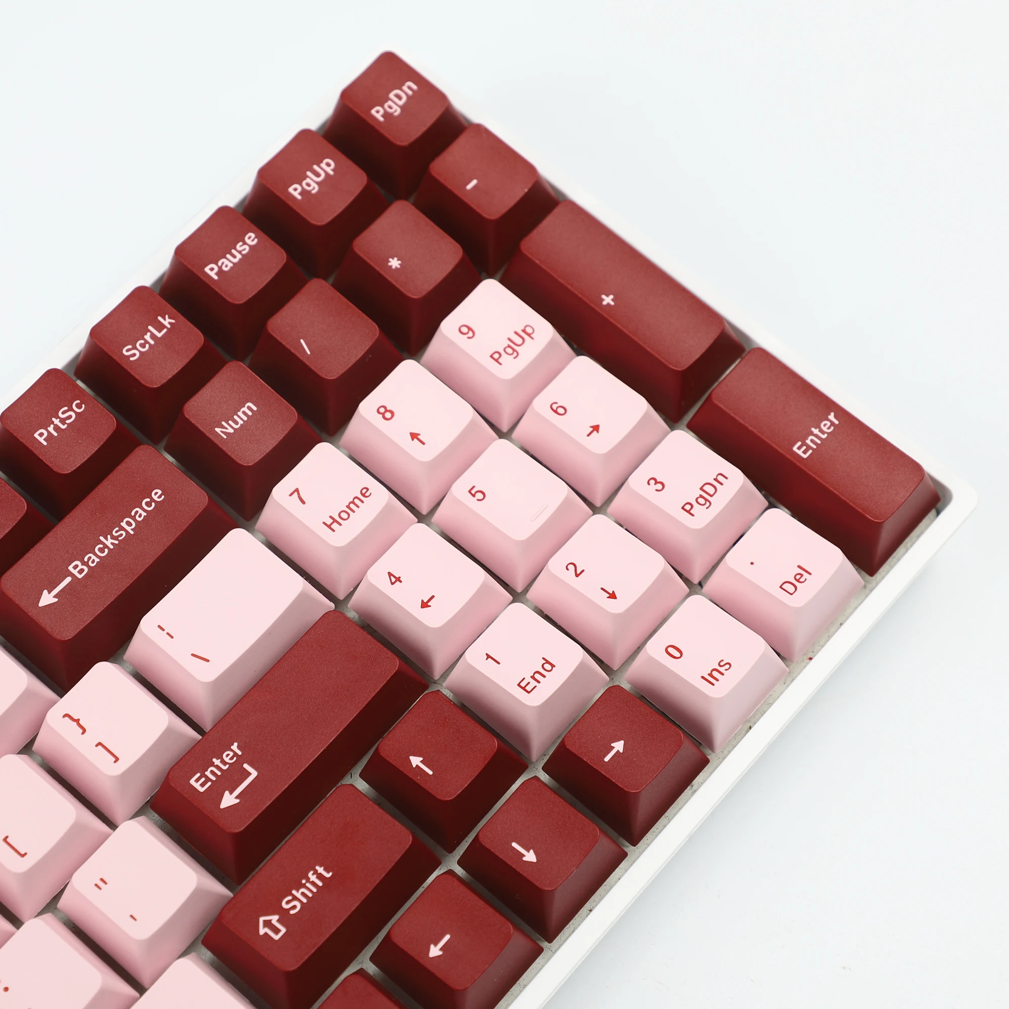do verde de marrs dos keycaps do