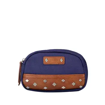 

Indigo blue cosmetic bag-Mairana