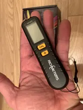 RICHMETERS GY910 medidor de espesor de recubrimiento Digital 1 micrón/0-1300 de la pintura del coche de espesor de película probador del metro de FE/NFE