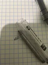 Alta calidad 10 color transparente de gran capacidad tinta lapicero de Gel para estudiante de la Escuela de papelería de oficina bien bolígrafo nuevo