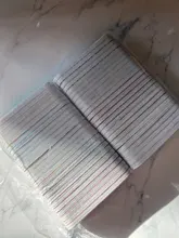 Más de 50 unids/lote Archivo de clavo de Mini tampón para uñas doble-cara estampada portátil pedicura manicura Vijlen uñas papel de lija archivo