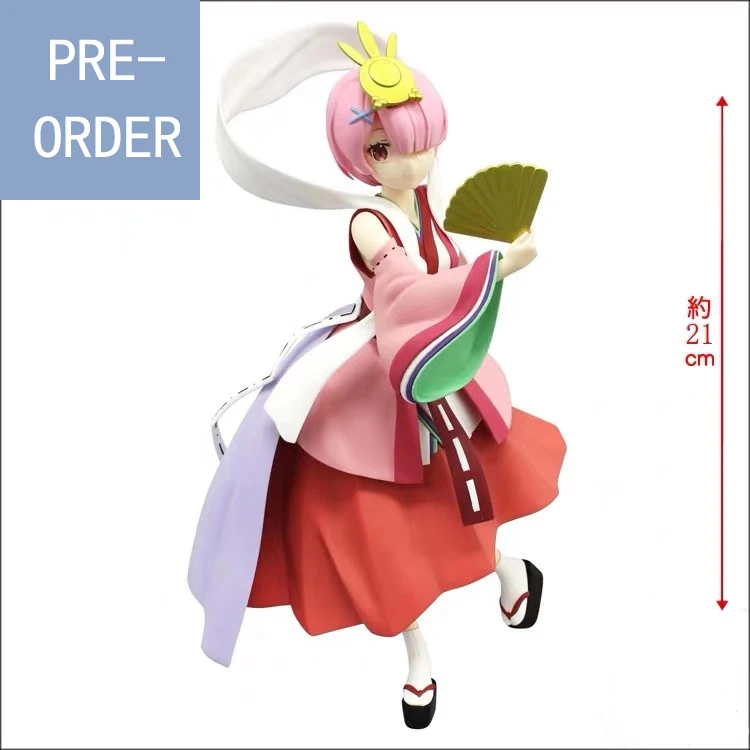 

Presale August Re: Zero Starting Life in Another World Ram model Figurals Dolls
