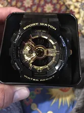 SKMEI-reloj Digital para hombre, resistente al agua, de pulsera Dual, LED, con alarma, cronógrafo, 1688