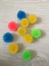 Cat Toy Ball Cat-Toys Spiky Funny Soft Creative Cute Colorful Stretch 10pcs