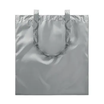 

Lot 5 PCs shopping Bag bright TOTE matte silver, Measures 38X42 CM