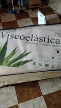 - Aloe Vera - Almohada Visco-elástica Anatómico Ortopédico Anti-ácaro Fabricado en España