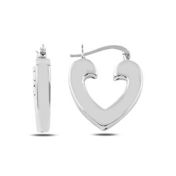 

KUTAYDAN Heart Earrings 925 Sterling Silver