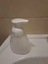 Bomba de mano, dispensador de espuma de jabón líquido de plástico, botella contenedor de espuma transparente, 300ml