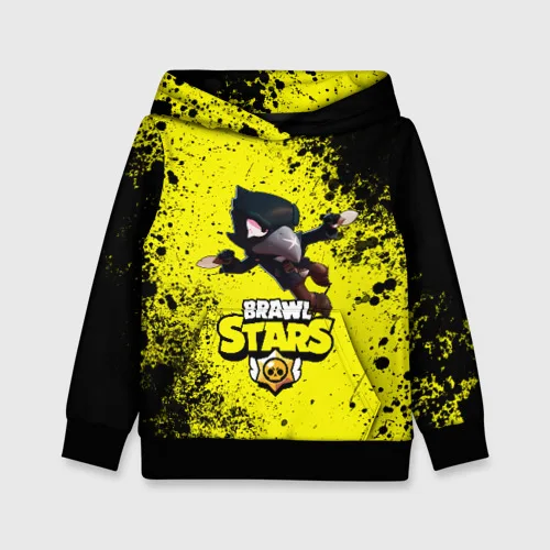 Детская толстовка 3D Brawl Stars CROW | Мать и ребенок